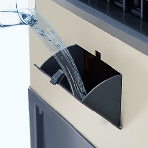 41" Swamp Cooler, 4800 CFM Evaporative Air Cooler with 10.6 Gallon Water Tank, Portable Outdoor Air Conditioner with 3 Ice Pack, 110° Oscillation, 3 Speed for Garage, Yard, Commercial Use