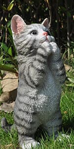 Gnome Statue Tree Face Outside Yard Art Outdoor Statue, 12 Inch Elf Out of The Window Tree Decor and Yard Decorations, Whimsical Gnomes Garden Sculptures & Statues, Fairy Tree Peeker Ornaments