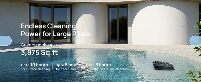 Beatbot AquaSense 2 Ultra Cordless Robotic Pool Cleaner for Complex Pools, Pool Mapping with AI Camera, 5-in-1 Cleaning, Smart Surface Parking, Pool Skimmer, Water Clarification – Prussian Blue