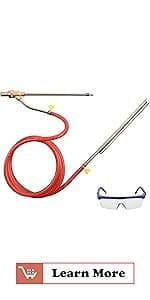 Tool Daily Pressure Washer Sandblasting Nozzle Tip, Replacement Wet Sand blaster Attachment, 5000 PSI, 2-Pack