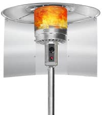 Patio Heater Covers with Reflective Strip,Outdoor Heater Cover Waterproof,Dustproof,Wind-Resistant,Sunlight-Resistant,Snow-Resistant,Black,89.5''x 33.5" Dome x 19.5" Base