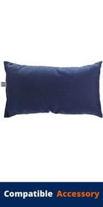 Castaway Living 13 ft. Double Traditional Hand Woven Navy Polyester Rope Hammock with Free Extension Chains, and Tree Hook, for 2 People with a Weight Capacity of 450 lbs.