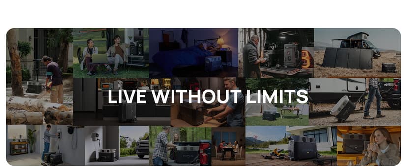 EF ECOFLOW Portable Power Station 3600Wh DELTA Pro, 120V AC Outlets x 5, 3600W, 2.7H Fast Charge, Lifepo4 Power Station, Solar Generator for Home Use, Power Outage, Camping, RV, Emergencies