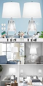 2-Pack Outdoor Wall Lanterns, Exterior Waterproof Wall Sconce with Glass Shades, Matte Black Porch Lights Wall Mounted, Anti-Rust E26 Modern Wall Lighting Fixtures for Patio Garage Entryway Front Door