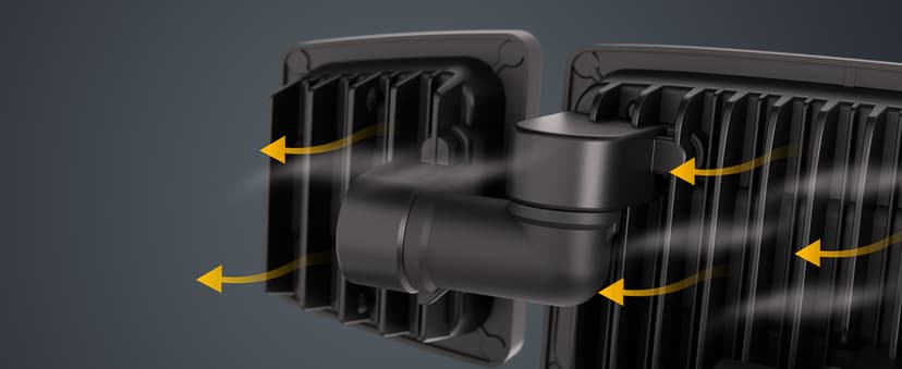 Onforu 55W Smart LED Flood Lights Outdoor, 5500LM, Tunable 2700K-6500K, APP Control, WiFi Alexa Security Lights with Timer & Adjustable 3 Head, IP65 Waterproof for House, Yard, Porch, Garage, Backyard