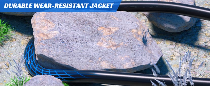 Nilight 50 Amp 50FT Generator Extension Cord 250V Heavy Duty 6/3+8/1 Gauge Pure Copper STW Wire ETL Listed 4 Prong 14-50P SS2-50R&CS6364 50F/50M Cable Suit for RV Home Use