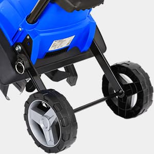 BILT HARD Electric Tiller Cultivator 14 inch, 10 Amp 4 Steel Tines Corded Tiller for Gardening with Foldable Handle, Portable Garden Rototiller with Adjustable Wheels