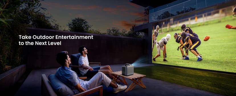 NEBULA Cosmos 4K SE Smart Projector, 4K High-Brightness with Dolby Vision, 200" Screen, 1,800 ANSI Lumens, HybridBeam, Enhanced Image Quality, Google TV, Portable, for Gaming, Home, and Office Use