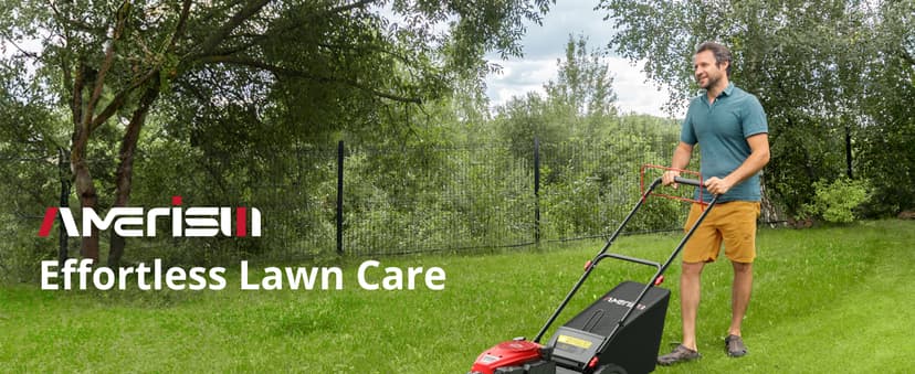 21" Steel Deck Self-Propelled Lawn Mower, 170cc OHV Engine with Forced Air-Cooling System, 3-in-1 Mulching, Rear Bag & Side Discharge, 6 Adjustable Cutting, Easy Assembly & Maintenance, AV8621S1