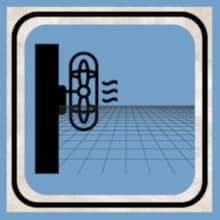 Comfort Zone 16" Quiet 3-Speed Wall Mount Fan with Remote Control, Timer and Adjustable Tilt, Ideal for Home, Bedroom, Gym & Office, CZ16WR