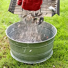 Char-Griller King-Griller Gambler Charcoal Grill and Smoker with Damper Smoke Control, Cast Iron Grates, and Side Shelf, 315 Cooking Square Inches in Black, Model E1416