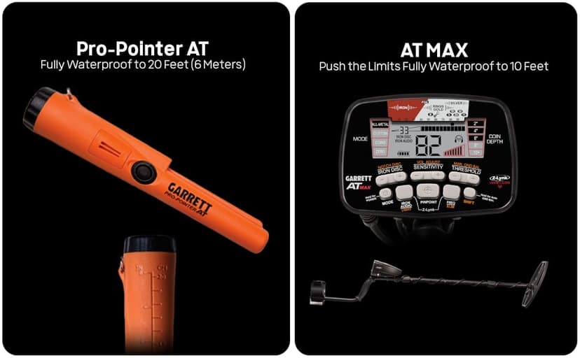 Garrett ACE 200 Metal Detector for Adults and Kids, Made in USA, Waterproof Search Coil