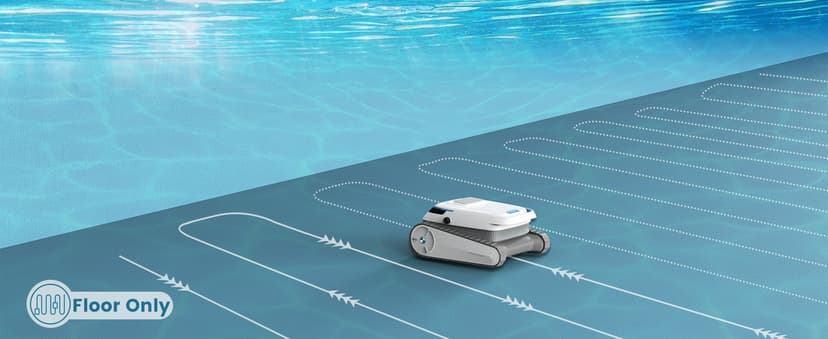 AIRROBO Pool Vacuum for Inground Pools, Smart Navigation Pool Cleaner Robot, Wall Climbing Pool Cleaner, Cleans Pool Floors, Walls & Waterline, 120 Min Run Time, for Above Ground & Inground Pools