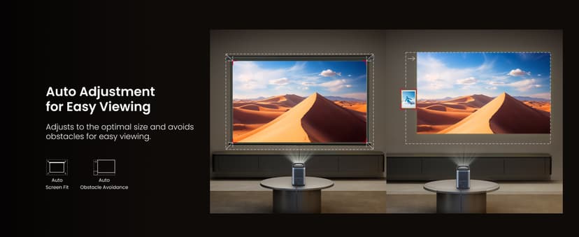 NEBULA Cosmos 4K SE Smart Projector, 4K High-Brightness with Dolby Vision, 200" Screen, 1,800 ANSI Lumens, HybridBeam, Enhanced Image Quality, Google TV, Portable, for Gaming, Home, and Office Use