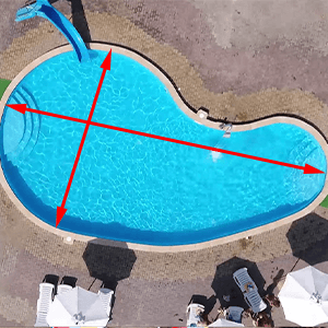 VINGLI 12Mil Solar Pool Cover 16x32FT Rectangle Solar Blanket for Inground Pool and Above-Ground Swimming Pool, Blue (16' x 32')