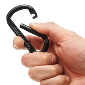 Carabiner Clip, 855lbs,3" Iron Heavy Duty Caribeaners for Hammocks, Camping Accessories,Hiking,Keychains,Outdoors and Gym etc,D Shaped Spring Hook Small Carabiners for Dog Leash,Harness and Key Ring.