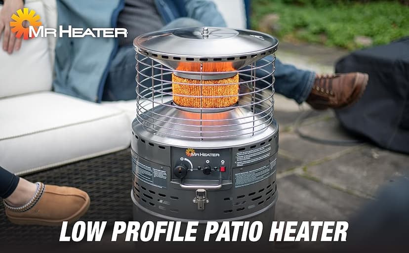 Mr. Heater 30,000 BTU Propane Low Profile Radiant Patio Heater