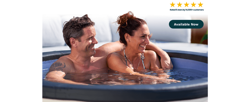 Tahoe Energy-Efficient Hot Tub Bundle | 4-Person Rigid Eco Foam Spa with Thermal Cover & Insulated Foam Mat | Charcoal Black