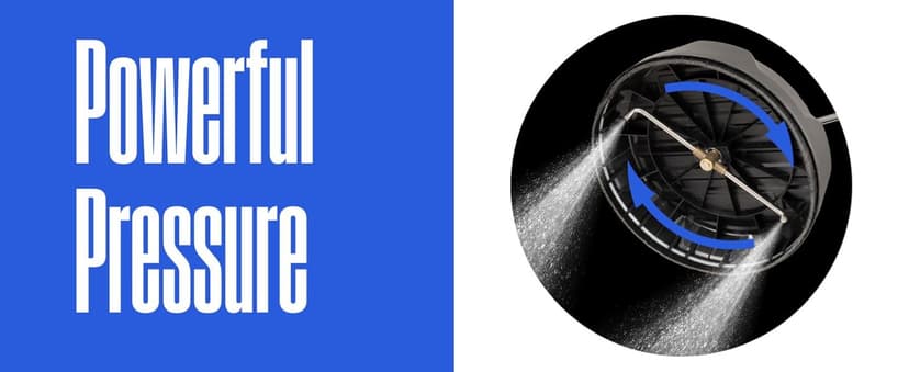 Westinghouse Universal 15” Pressure Washer Surface Cleaner Attachment - 3400 Max PSI, 1/4” Connector - For Gas and Electric Pressure Washers