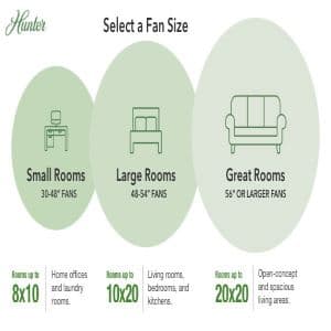 Hunter Fan Company, 53328, 52 inch Builder Brushed Nickel Low Profile Ceiling Fan with LED Light Kit and Pull Chain