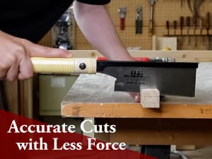 SUIZAN Dozuki Dovetail Saw 6" Crosscut - Professional Japanese Pullsaw Handsaw Woodworking Tools