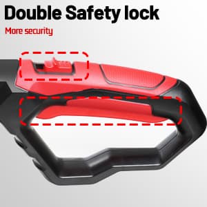 MZK 8'' Cordless Pole Saw, 4AH Battery Powered Pole Saws, 13-Foot Reach Chain Saw for Tree Trimming with Oiling System, 20V Electric Pole Chainsaw, Multi-Angle Head(Battery and Fast Charger Included)