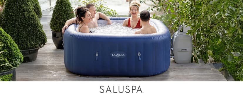 SaluSpa Hawaii EnergySense Smart AirJet Inflatable Hot Tub Spa 4-6 person with App Control