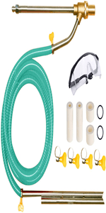 Selkie Pressure Washer Sandblasting Kit - Wet Abrasive Sandblaster Attachment, with Replacement Nozzle Tips,Protect Glasses, 1/4 Inch Quick Disconnect, 5000 PSI