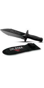 DR.ÖTEK Metal Detector for Adults Professional, Gold Metal Detector, Pinpoint & Exclusive Memory Mode, Higher Accuracy, IP68 Waterproof Coil, Bigger Backlit LCD Display, New Advanced DSP Chip, Green