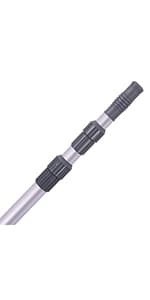 Sepetrel Upgrade Pool Vacuum Head with Side Brush & Universal Rotatable Hose Adapter,Weighted Triangular Shape(Safe for Vinyl Liner Pool)