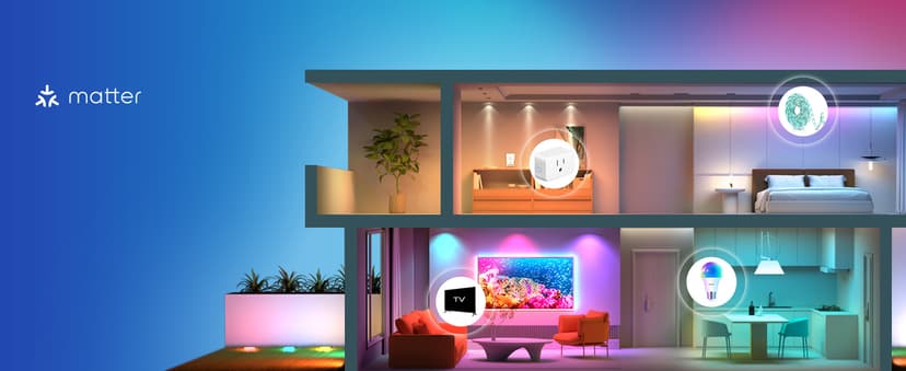 Linkind Matter Smart Light Bulb, BR30 Smart Bulbs, Recessed LED Color Changing Light Bulbs RGBTW, E26 Smart Flood Light Bulbs 650LM 60W Work with Alexa, Apple Home, Google Home, SmartThings, 4Pack