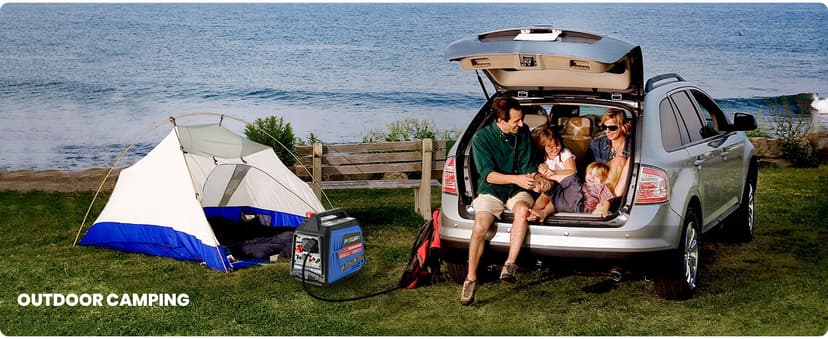 4000 Watt Inverter Generator, 120V Gas Powered Generator Super Quiet, RV Ready/EPA for RV, Camping and Home