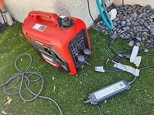 ERAYAK 2400W Portable Inverter Generator for Home Use, Super Quiet Small Generator for Camping Outdoor Emergency Power Backup, Gas Powered Engine, EPA Compliant