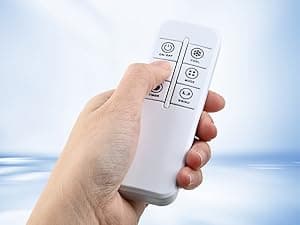 Air Choice Swamp Cooler, 1800 CFM Portable Evaporative Air Cooler with 6 Ice Box & 5.3 Gal Water Tank, 110° Swing, 3 Speeds, Upgraded Remote, 12H Timer, 3-in-1 Air Cooling Fan for Outdoor Indoor, Blue