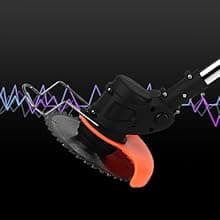 Cordless Lawn Trimmer Weed Wacker - 21V Lawn Mower Grass Edger with 2.0Ah Li-Ion Battery Powered & 3 Cutting Blade Types, Compact Power Tool for Lawn Yard Work……