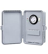 BN-LINK Pool Timer, Outdoor WiFi Timer Switch for Water Heater, Pool Pump, Metal Casing, Heavy Duty 40A 120-277 VAC 2HP