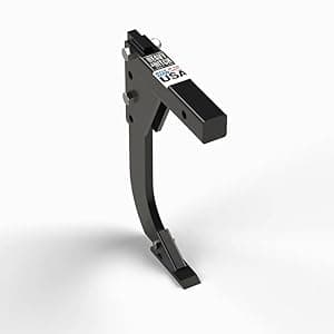 Heavy Hitch Multi-Purpose Disc Cultivator Garden Bedder 3-Point Attachment with S-Tines and Row Maker Insert Powdercoated in Orange | USA Made for Compact/Sub-Compact Tractors