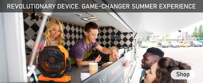 40000mAh Battery Operated Camping Fan, Rechargeable High Velocity Floor Fan, Auto Oscillation Remote Control Timer - Cordless Outdoor Fan for Car Travel RV Camp Garage Patio Hurricane Emergency