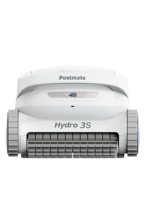 Hydro 4 Pool Robot, Pool Vacuum for Inground and Aboveground Pools, Floor, Wall and Waterline Cleaning and Scrubbing, Smart WiFi and Blutooth App Control, 50' Cord, Large Top Load Fine Filter Basket