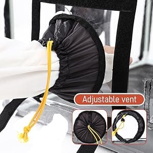 Large Still Air Box Mushroom Mycology Fume Hood Propagation StationsGrow Kit Mushroom Grow Bags Your Monotub Kit Mushroom Planting BagTent for Spores Horticulture Supplies (31.5 * 20.5 * 20.5inch)