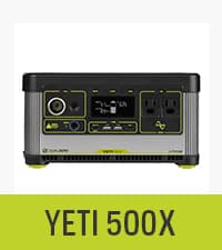 Goal Zero Yeti Portable Power Station - Yeti 6000X w/ 6,071 Watt Hours Battery Capacity, USB Ports, AC Inverter & 2 Ranger 300 Briefcase Solar Panels - Rechargeable Generator for Home, RVs, Work Sites