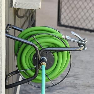 Yard Butler Handy Reel Silver Vein - Compact & Easy-to-Use Garden Hose Reel - Portable Design with Mounting Option - Make Watering Your Plants, Flowers & Lawn Easy