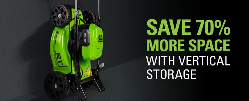 Greenworks 48V (2x24V) High - Performance Cordless Yard Tool Combo: 21" Self - Propelled Lawn Mower, 12" Trimmer & Blower, with 3 Batteries & 2 Chargers