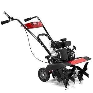 Toro Compact Front Tine Tiller, 99cc 4-Cycle Engine, 11, 16 or 21 Inch Adjustable Tilling Width, 11" Max Tilling Depth, Removable Side Shields, Model: 58604
