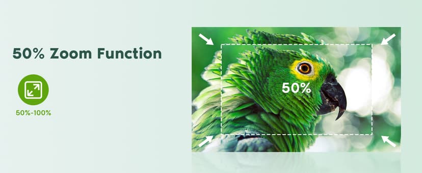 【Electric Focus】4K Projector with WiFi and Bluetooth, TMY Portable Projector with Zoom Function, Movie Projector for Phone/TV Stick/HDMI/USB/Laptop/DVD/PS5, Mini Projector for Bedroom or Outdoor