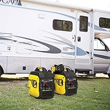 Champion Power Equipment 4000-Watt Dual Fuel RV Ready Portable Inverter Generator with Quiet Technology and CO Shield