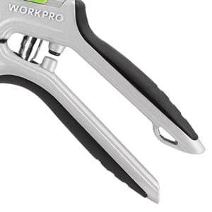 WORKPRO Garden Anvil Pruning Shears, 8" Garden Pruning Scissors Heavy Duty with Ergonomically Design Handle, Labor-Saving Garden Clippers Hand Tools for Thick Dry branches and Dead Plants