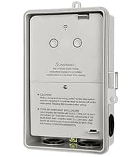 Suraielec Pool Timer, WiFi Smart Pool Pump Timer, 120, 240, 277 VAC, 40 AMP, Outdoor Heavy Duty Metal Casing Pool Control, Wireless Electric Switch Box for Pumps, Water Heater, Spa, Light