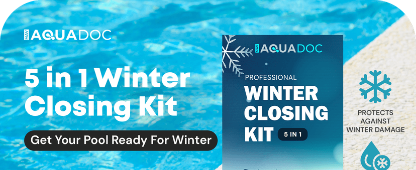 AquaDoc Pool Winterizing Kit - Above & Inground Pool Closing & Opening Made Easy - Up to 24,000 Gallons