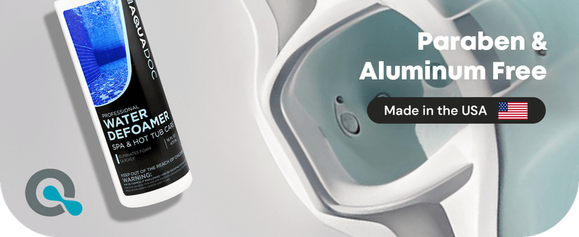 Hot Tub Defoamer - Spa Defoamer for Hot Tub Owners 16oz, Spa Anti Foam to Keep Foam Down, HotTub Chemicals Made in The USA - AquaDoc